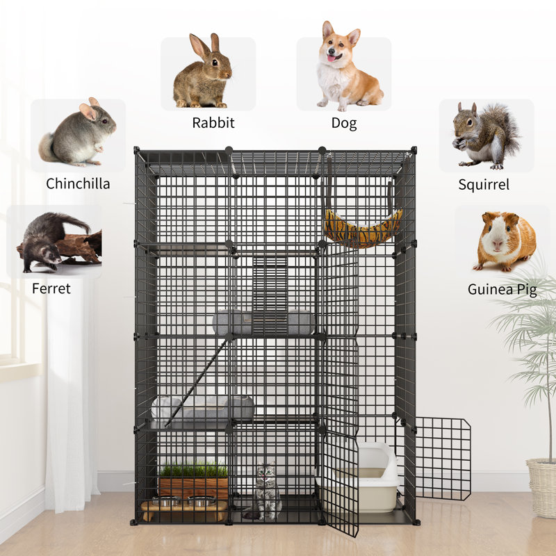 Archie & Oscar™ Boland Portable Cat Cage & Reviews Wayfair